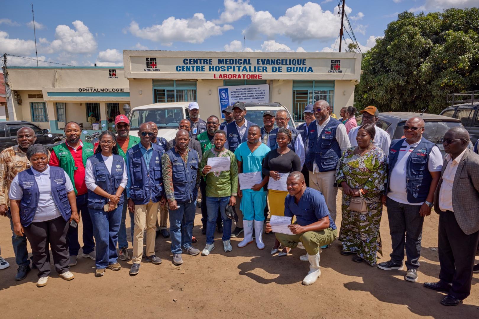 Four health workers recover from Ebola in the Democratic Republic of the Congo