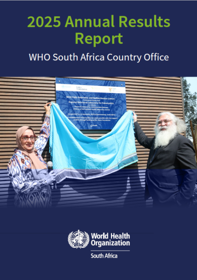 WHO South Africa 2025 Annual Report