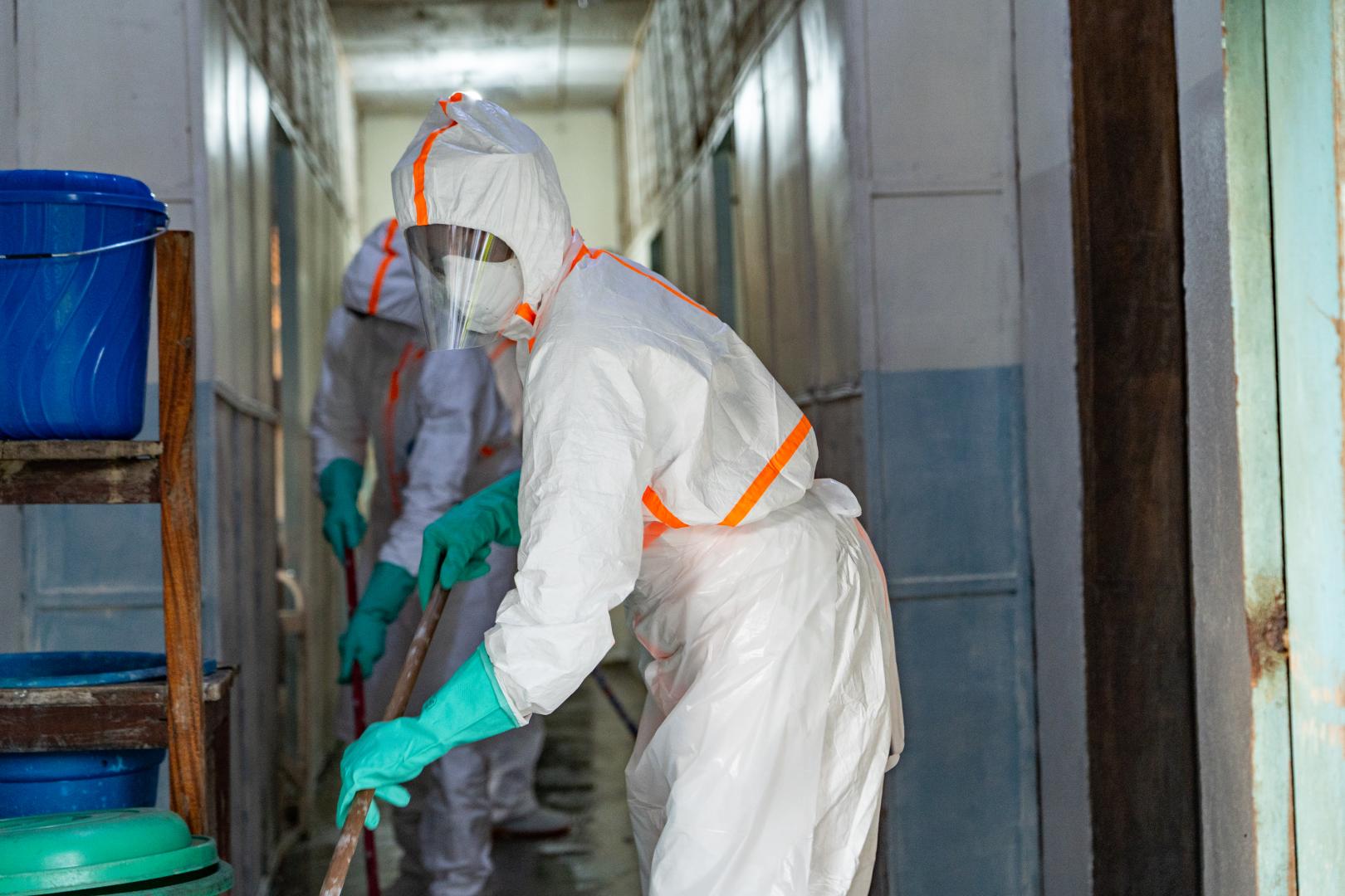 Enhancing infection prevention measures in health facilities to curb Ebola spread
