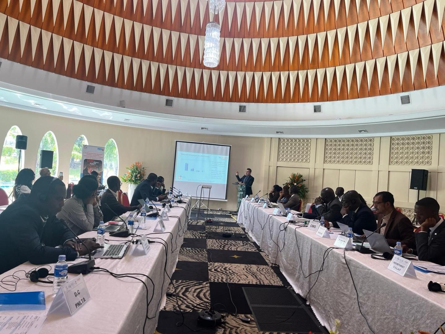 Delegates from twelve African countries at the Abidjan workshop on the Protocol to Eliminate Illicit Trade in Tobacco Products