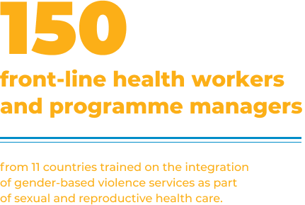 150 front-line health workers