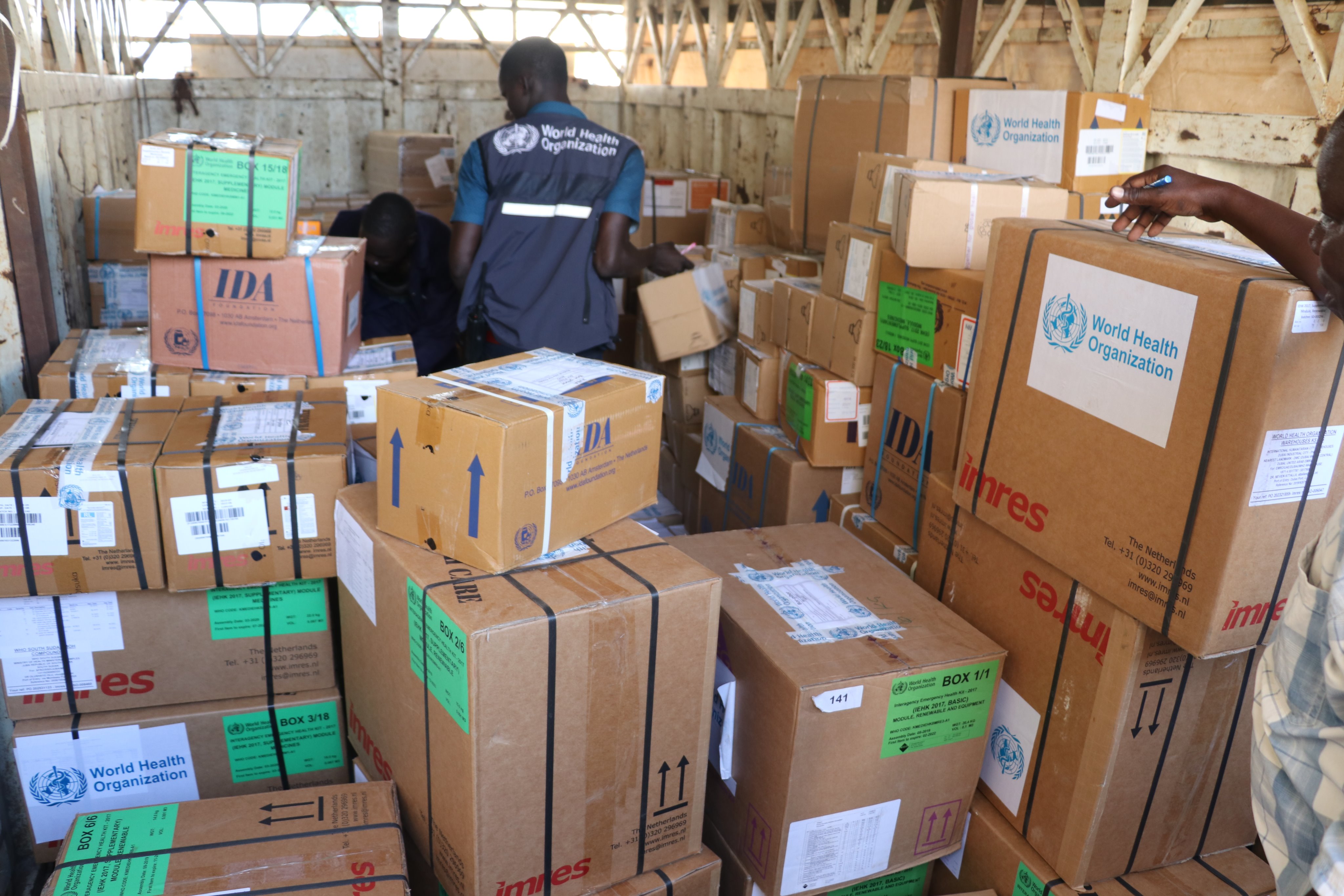 WHO swiftly delivered medical supplies to aid those impacted by the floods.