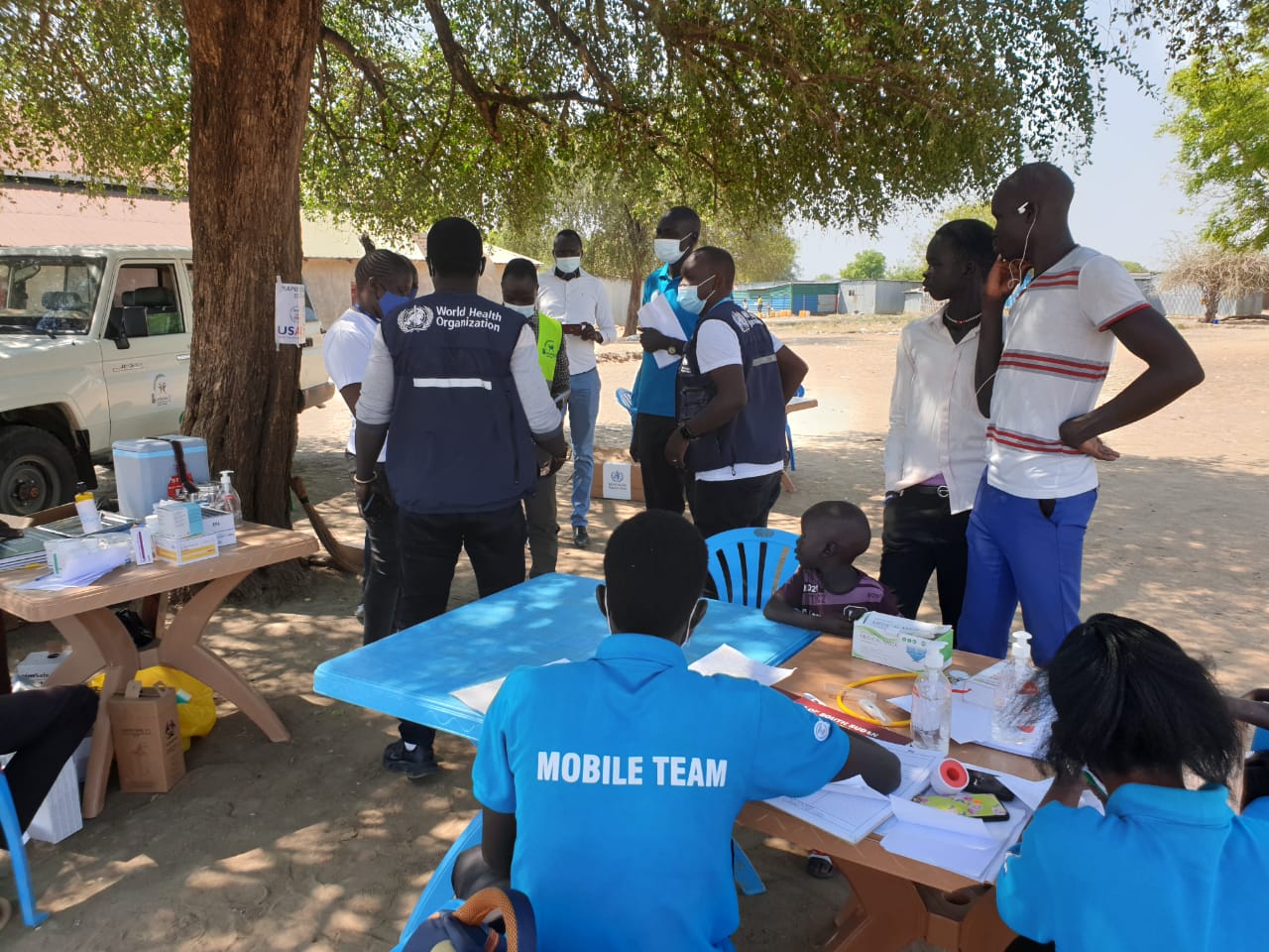WHO’s mobile medical teams and partners provided life-saving health care services to those impacted by the floods.