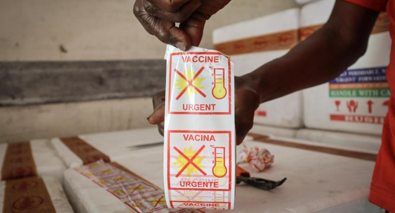 High-quality cold chain protects polio vaccines for Mozambique’s children