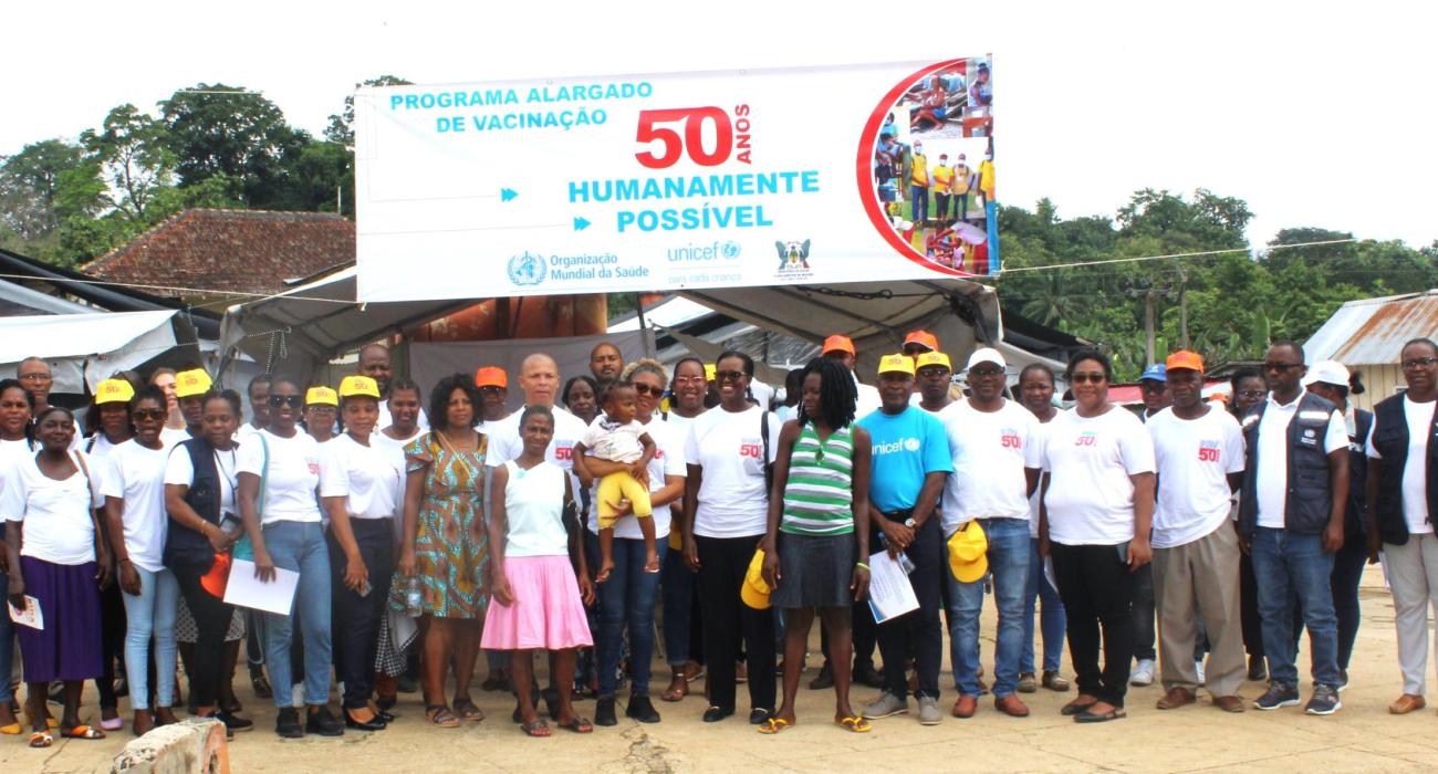 African Vaccination Week launched in Sao Tome and Principe 