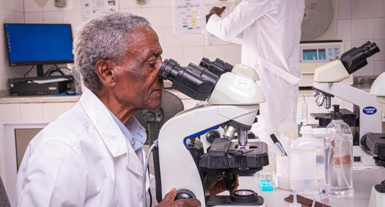 Meet Ernesto Cabral, a former laboratory technician from Cabo Verde 