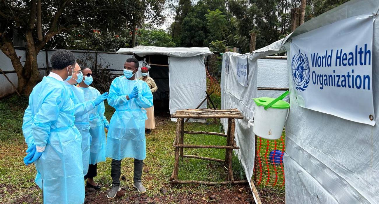 Addisalem Hospital cholera treatment center visit