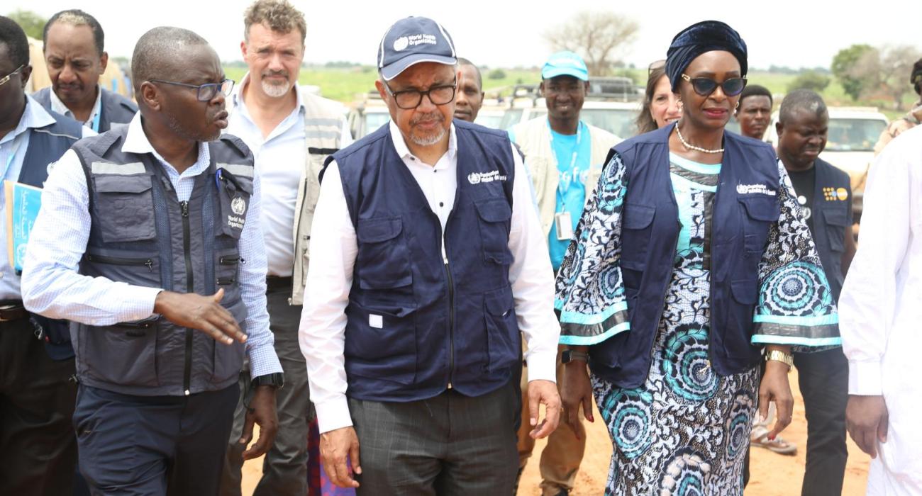 Crise à l’Est du Tchad : Dr Tedros Adhanom Ghebreyesus, Directeur général de l'Organisation mondiale de la Santé (OMS), en visite à Adré, épicentre de la crise humanitaire et sanitaire 