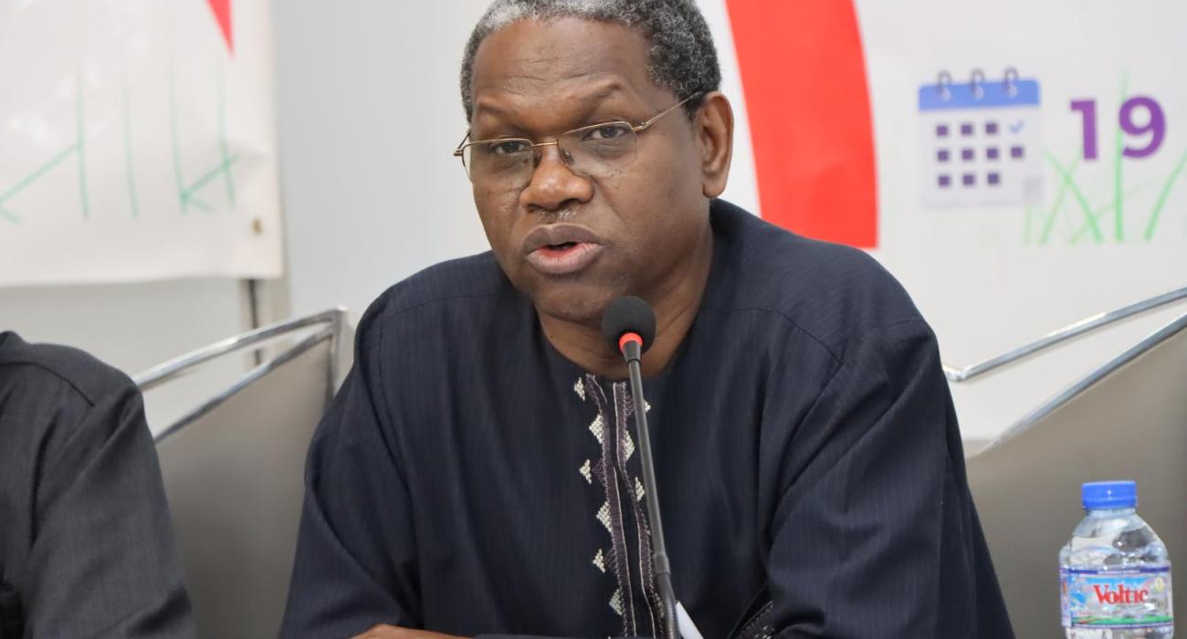 Dr Amadou Baïlo Diallo, représentant par intérim de l’Organisation mondiale de la Santé (OMS) au Togo