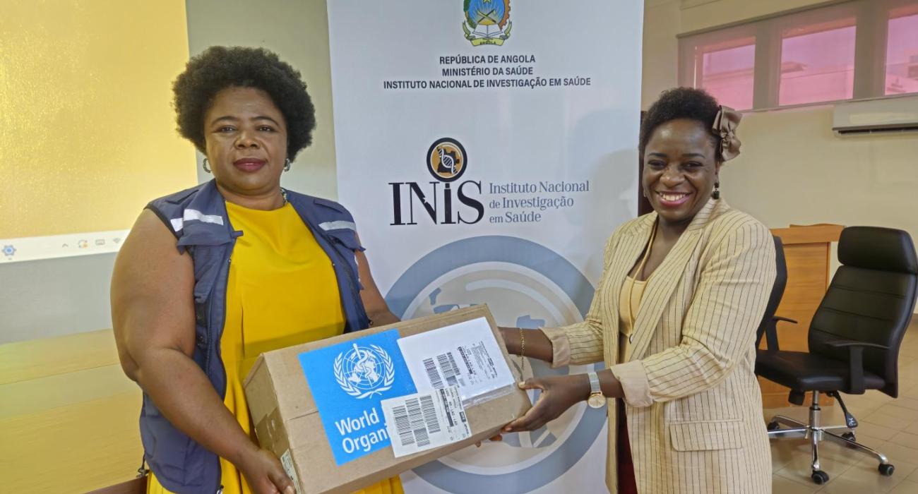 WHO and USAID donating mpox kits to Angola