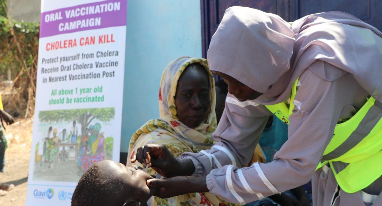 With support from WHO and partners, South Sudan secured over 4.1 million doses of oral cholera vaccine (OCV) to protect the communities in 15 counties