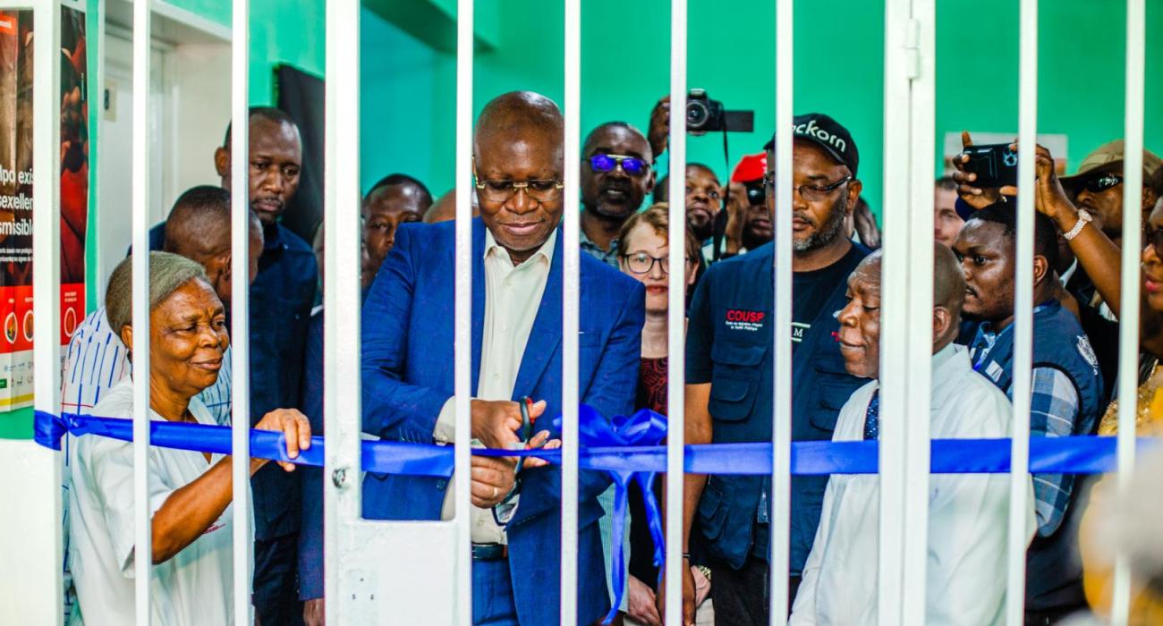 Inauguration du centre de référence de Kinshasa : un pavillon dédié à la prise en charge des cas sévères de mpox et des maladies infectieuses dans la capitale