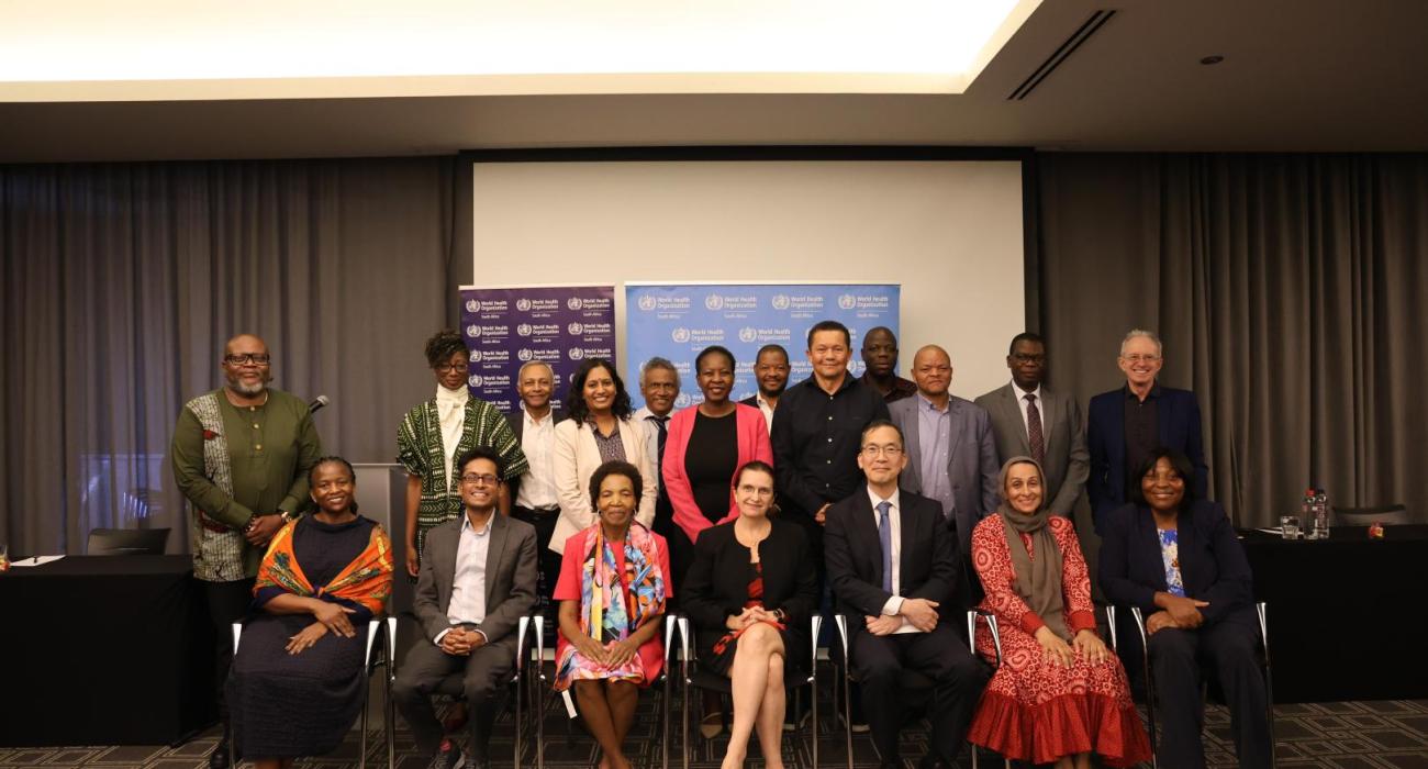 Group photos - participants of the Health Systems 2050 roundtable in Pretoria