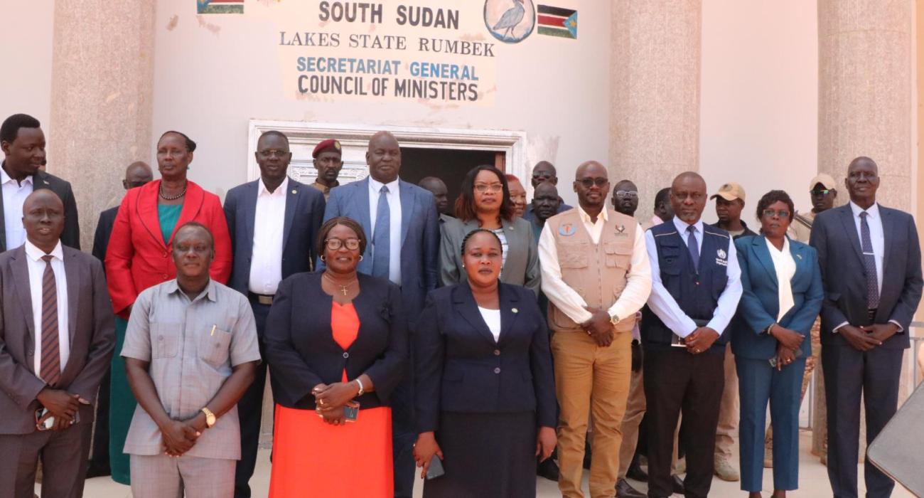 Minister of Health and WHO Representative visit Lakes and Warrap States to bolster health service delivery