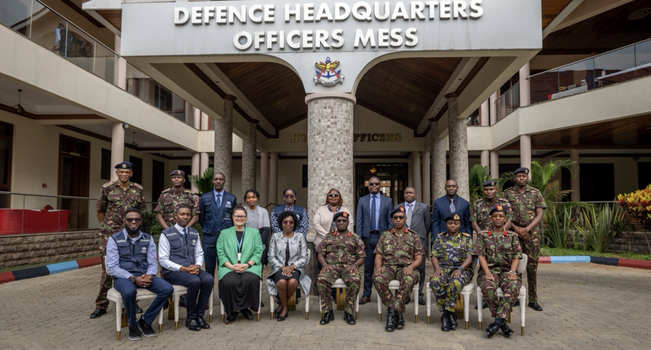 Kenya moves toward establishing Africa’s second military emergency medical team. Photo credit: WHO / Ardo Farah