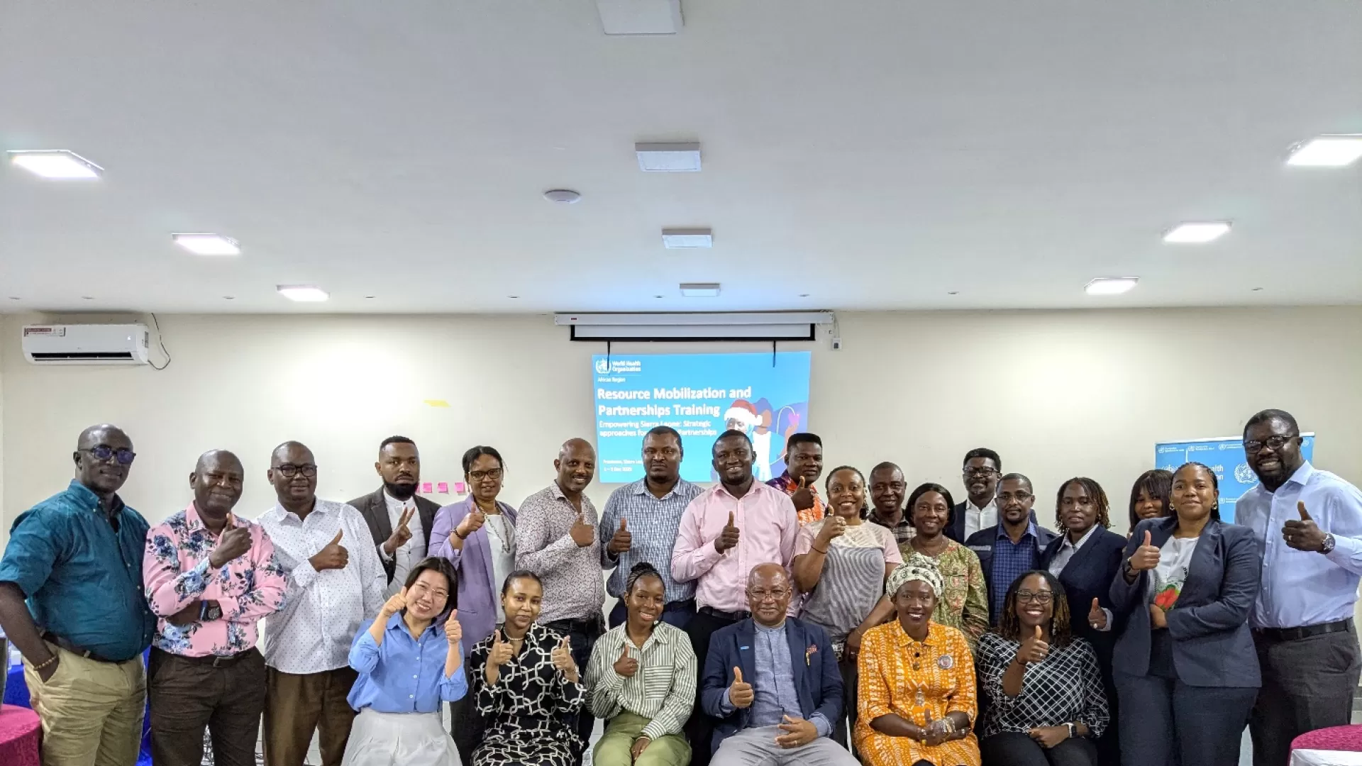 Sierra Leone resource mobilization masterclass: Turning ideas into impact