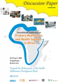 More publications: Health Policy and Service Delivery