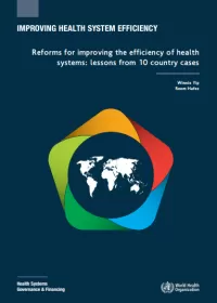 Featured Health Systems and Services Publications