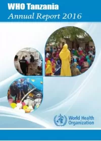 WHO Country Office Annual Report 2016