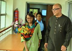 Dr Moeti visits Nigeria Center for Disease Control