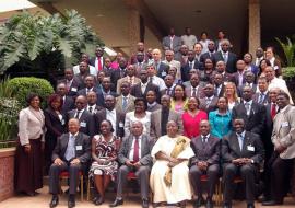 01 Participants pose for a group photo during the NCD regional meeting in Nairobi