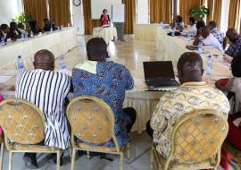Participants attending the review of the Fight Against Epilepsy Initiative in Accra Ghana