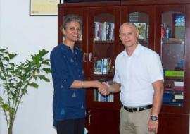 Minister of Health welcomes WLO into office