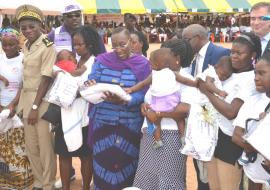 Quatorze (14) mères de la commune de Bouaflé ont été primées par Madame la Ministre de la Santé et de l’Hygiène Publique de Côte d’Ivoire