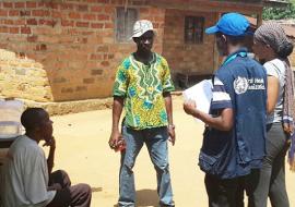 Des visites de contrôle porte à porte sont organisées à Koropara au sud de la Guinée où 2 cas de maladie à virus Ebola ont été confirmés.
