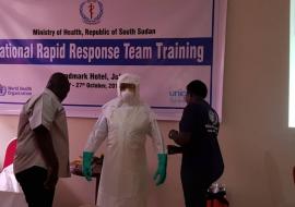 WHO enhances Ebola Rapid Response Readiness Capacities in South Sudan