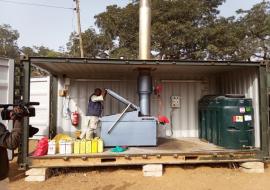 Incinerator donated by WHO to Bauchi State MoH installed at Bayara General Hospital Incinerator donated by WHO to Bauchi State MoH installed at Bayara General Hospital