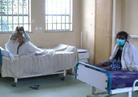 TB patients in a hospital TB patients in a hospital