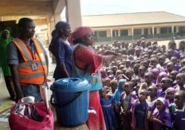 Lassa fever sensitization campaign in a school in Taraba state, Northeast Nigeria. Lassa fever sensitization campaign in a school in Taraba state, Northeast Nigeria.