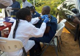 Burundi launches ebola vaccination campaign for health and front-line workers