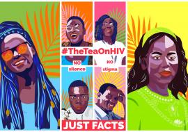 WHO is spilling #TheTeaOnHIV for at least one million young Africans