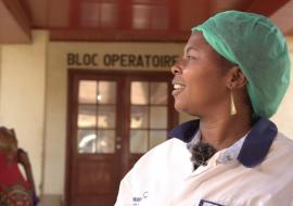 Delivery in an Ebola treatment centre