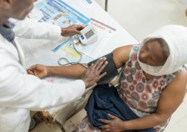 Noncommunicable diseases increase risk of dying from COVID-19 in Africa