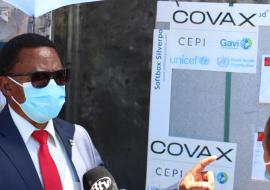 Botswana Vice President Slumber Tsogwane