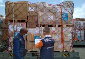 WHO logistics hub airlifts its largest single shipment of humanitarian cargo to Ethiopia