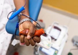 In Namibia, blood donations rise thanks to free transport to donor clinics