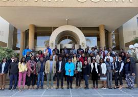 Namibia AAR for Hepatitis E Virus Outbreak: Group Picture 