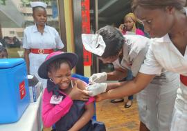 Sierra Leone HPV Vaccine launch