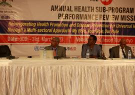 Joint Health sector Review meeting