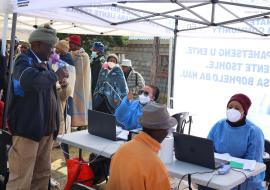 Launch of Integrated Health Services in Thaba Tseka District