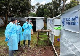 Addisalem Hospital cholera treatment center visit