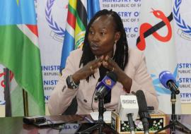 Health Minister Honorable Yolanda Awel Deng declared a cholera outbreak today in Renk, Upper Nile State