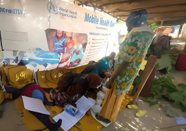 Ensuring a safe and healthy start for mothers and children in remote villages 