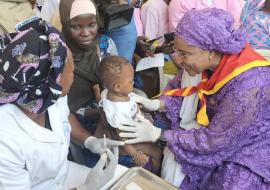 Vaccination au Mali