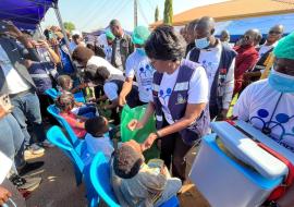 Vaccination against cholera brings hope to more than 2 million Angolans
