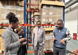 WHO and ESPEN conduct technical mission to strengthen Schistosomiasis medicine management in Zimbabwe